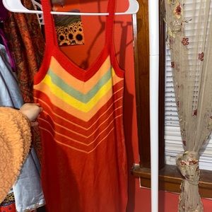 70s/60s inspired midi dress